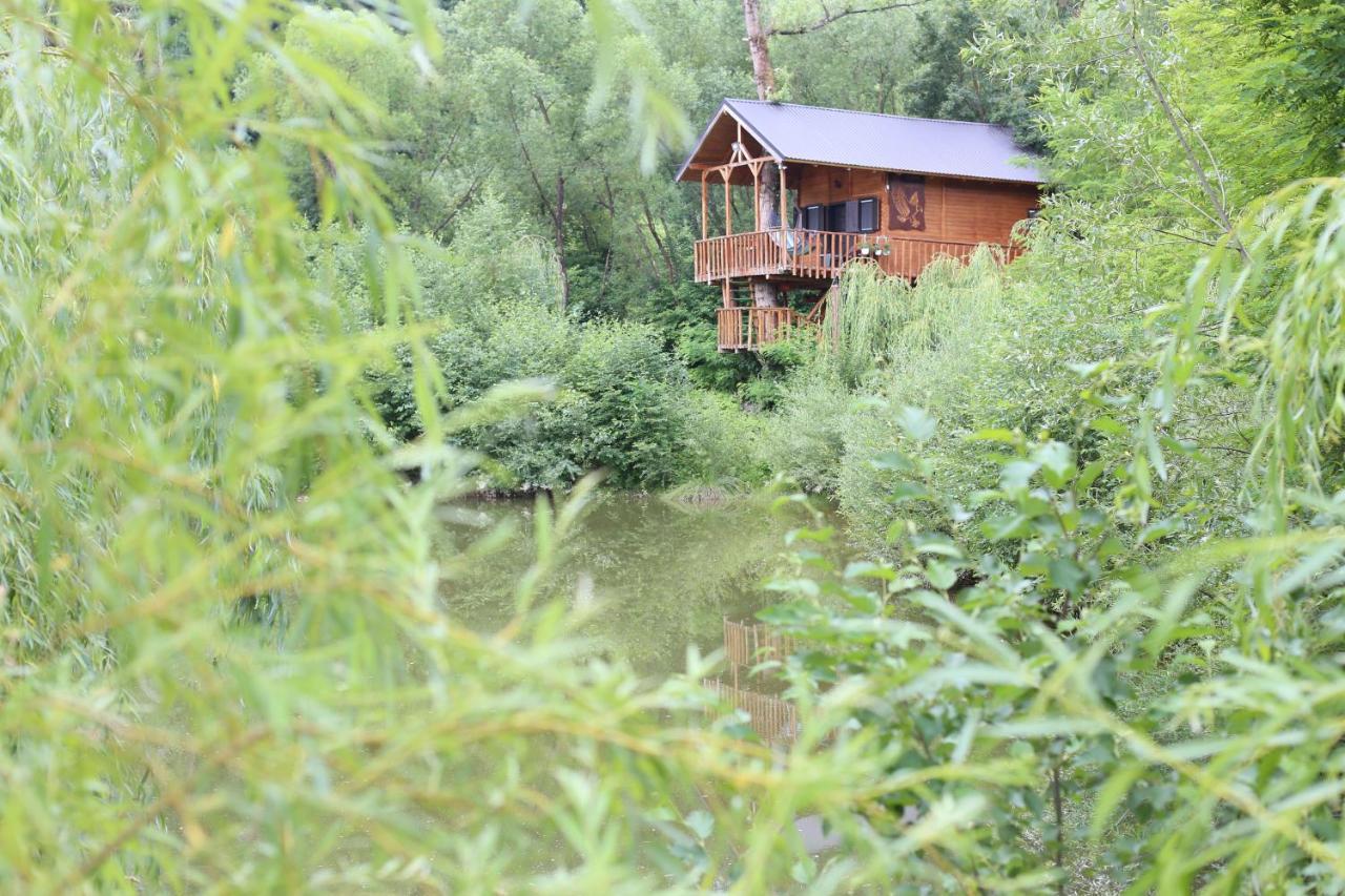 Cuibul Vulturilor - Casuta In Copac Villa Moisei Luaran gambar