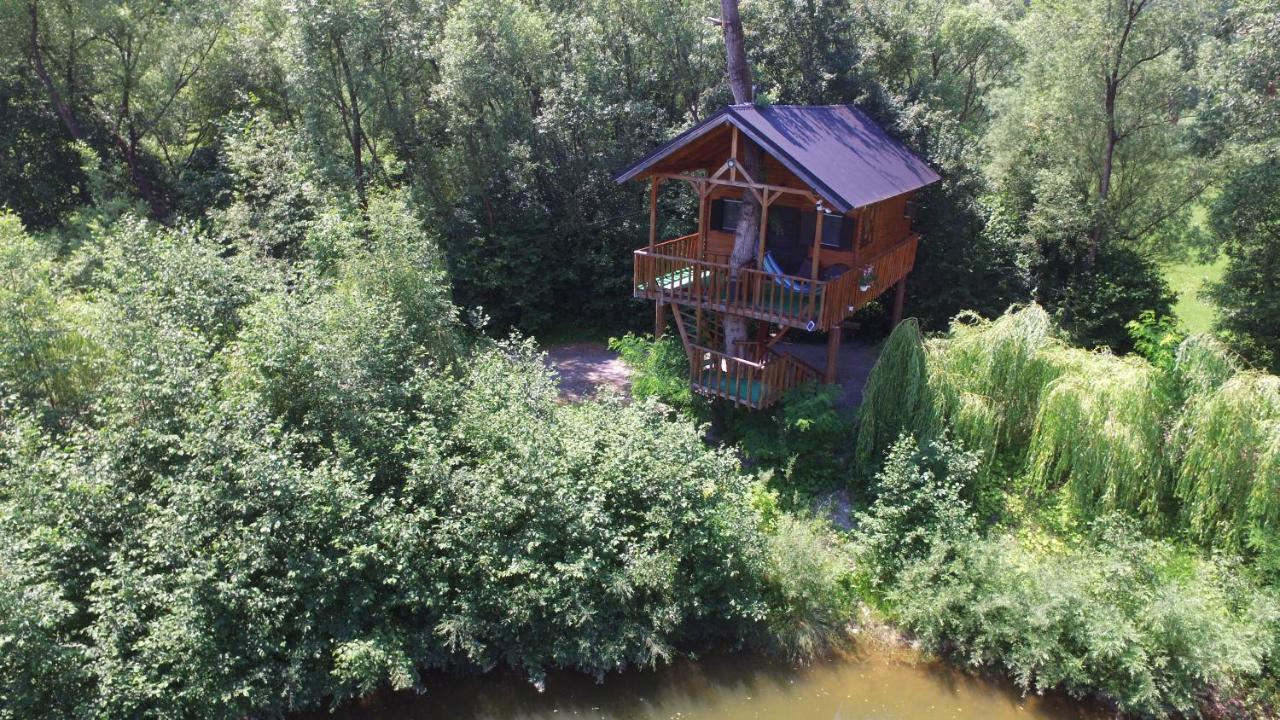 Cuibul Vulturilor - Casuta In Copac Villa Moisei Luaran gambar