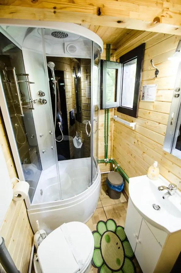 Cuibul Vulturilor - Casuta In Copac Villa Moisei Luaran gambar